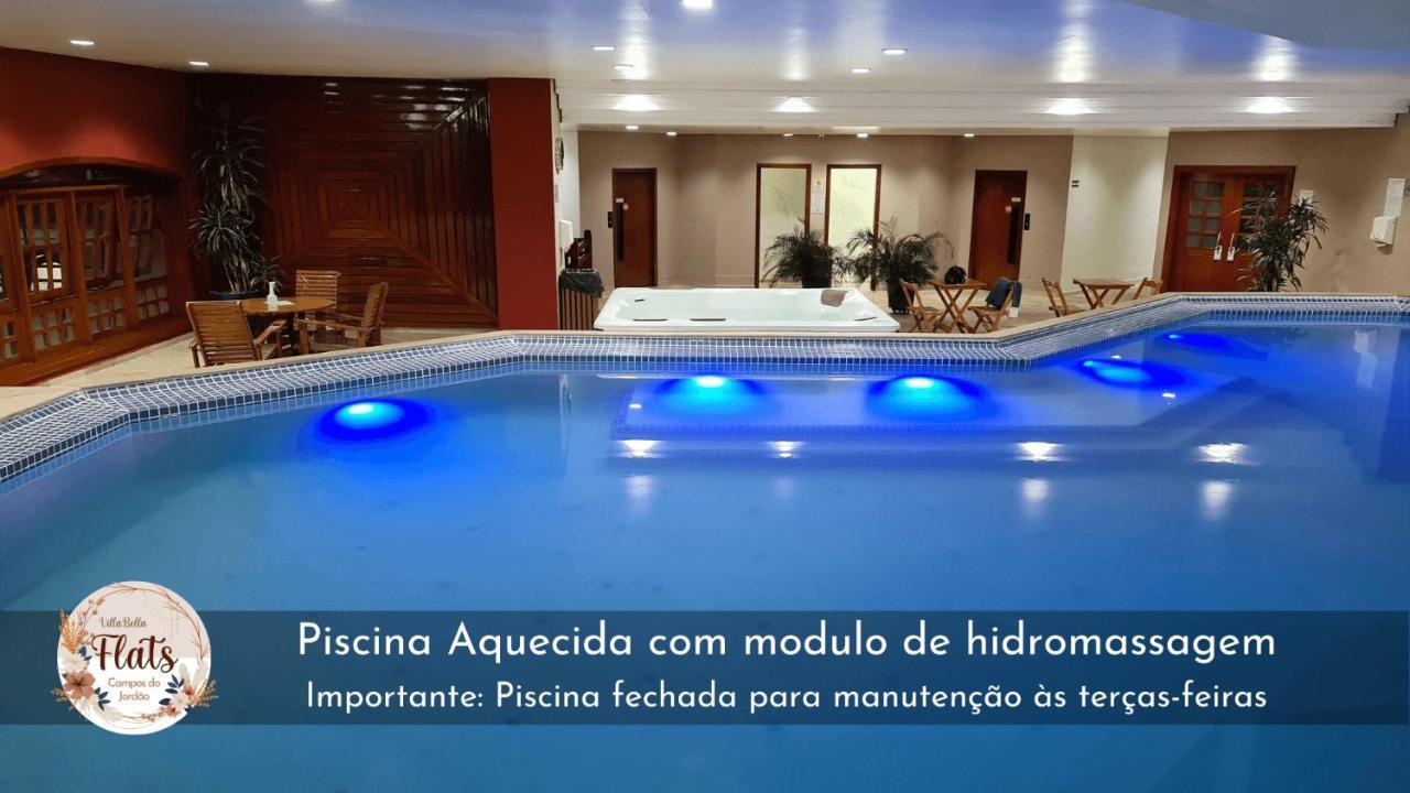 Apartamento Duplex Luxo Com Piscina Aquecida, Lareira E Wifi Campos do Jordão