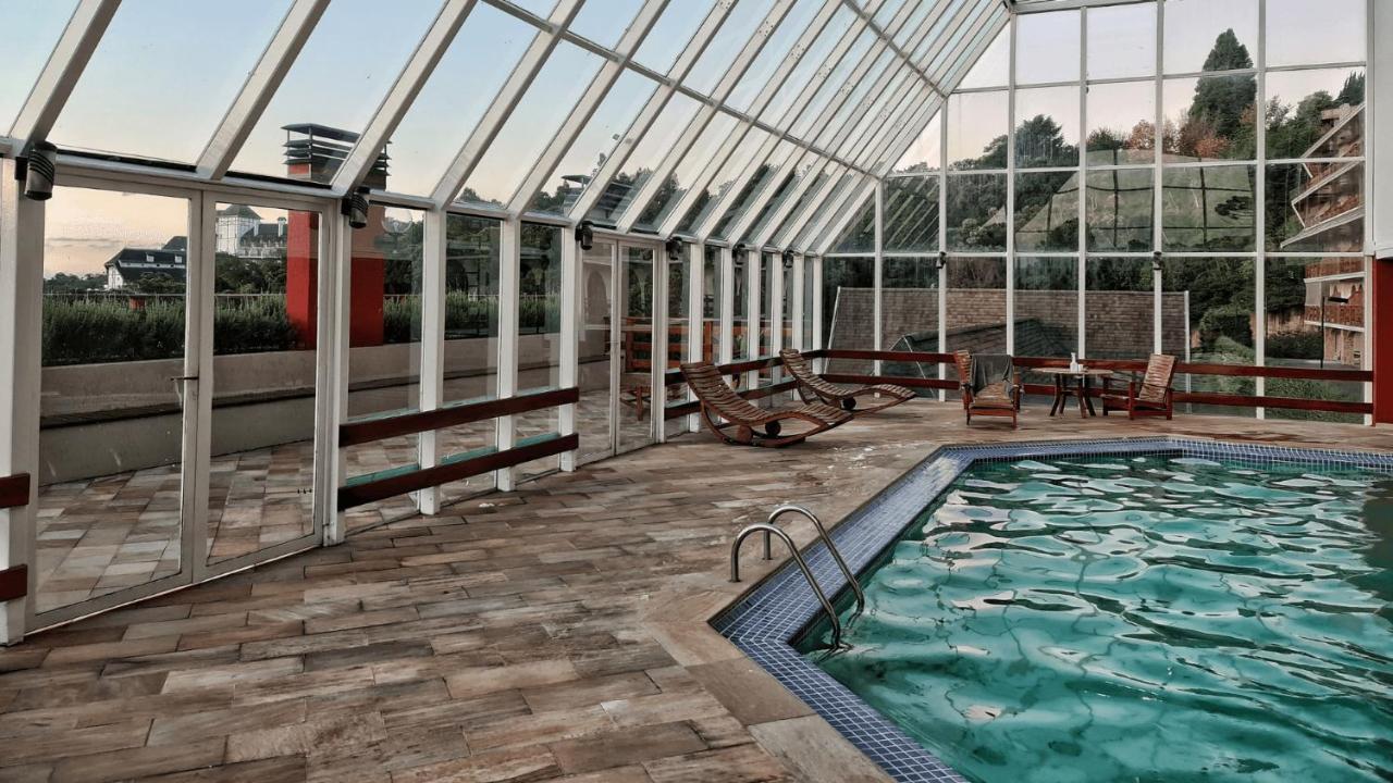 Apartamento Duplex Luxo Com Piscina Aquecida, Lareira E Wifi